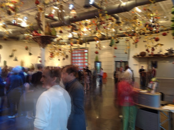 Inside the new East Gallery at the Grounds for Sculpture